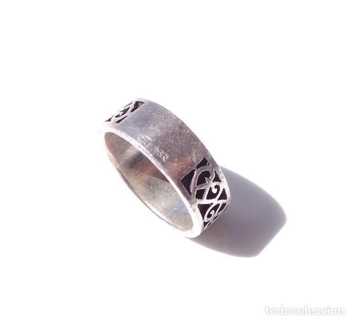 Joyeria: ANILLO DE PLATA DE LEY 925. CORAZONES. - Foto 9