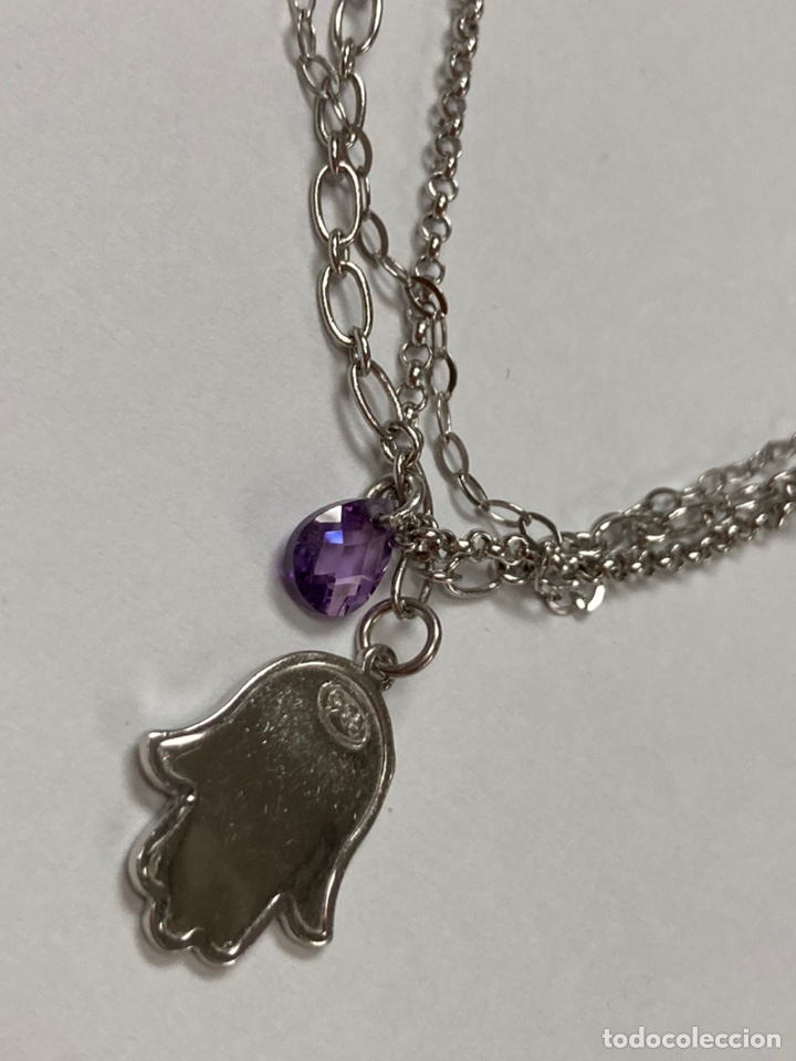 Joyeria: Pulsera de plata triple cadena con la mano de F&aacute;tima - Foto 4