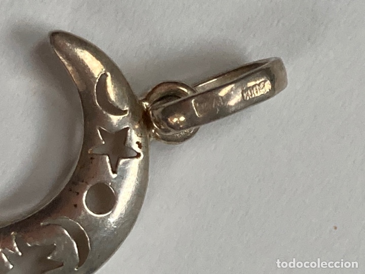Joyeria: Colgante de plata de media luna - Foto 2