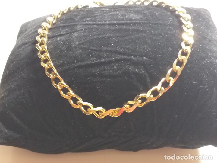 Joyeria: Pulsera. Dorada y perla de imitaci&oacute;n. 22 cm de largo. - Foto 6