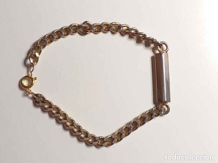 Joyeria: Pulsera. Dorada. 20 cm de largo. - Foto 5