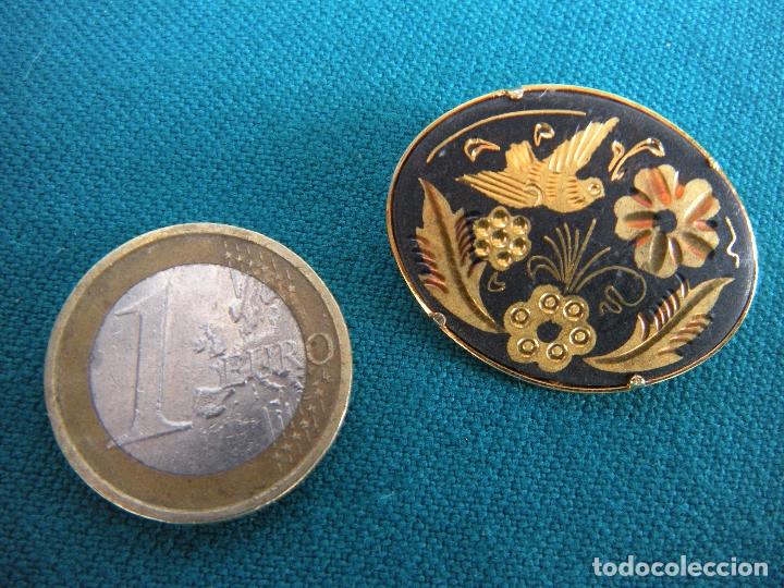 Joyeria: BROCHE CAMAFEO DAMASQUINADO - Foto 3