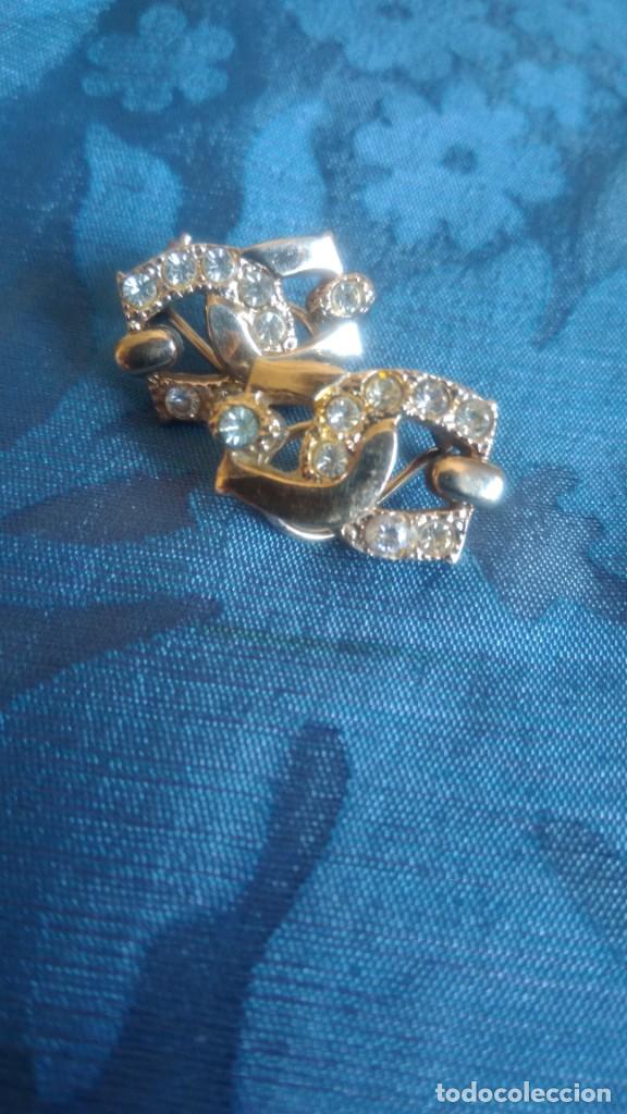 Joyeria: PENDIENTES DE PLATA CHAPADO EN ORO - Foto 1
