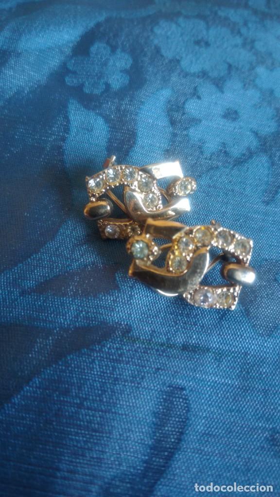 Joyeria: PENDIENTES DE PLATA CHAPADO EN ORO - Foto 2