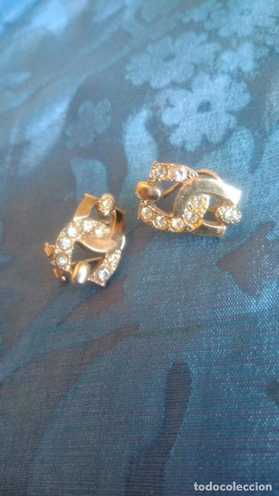 Joyeria: PENDIENTES DE PLATA CHAPADO EN ORO - Foto 4