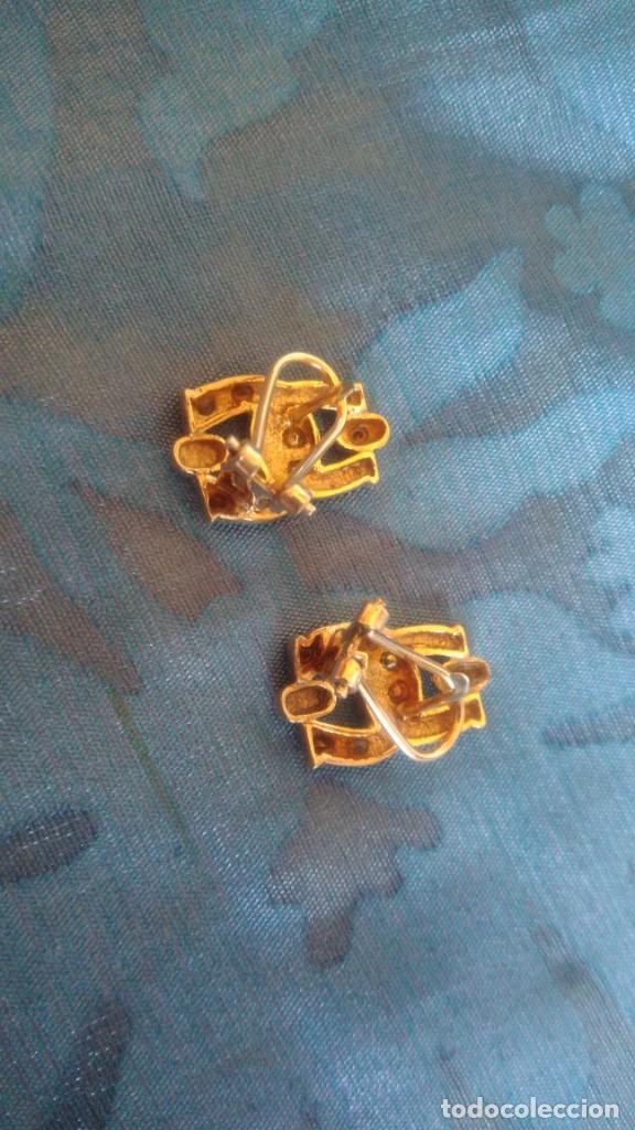 Joyeria: PENDIENTES DE PLATA CHAPADO EN ORO - Foto 5