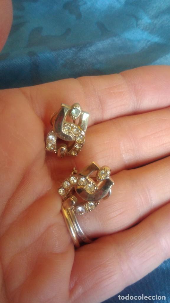 Joyeria: PENDIENTES DE PLATA CHAPADO EN ORO - Foto 7