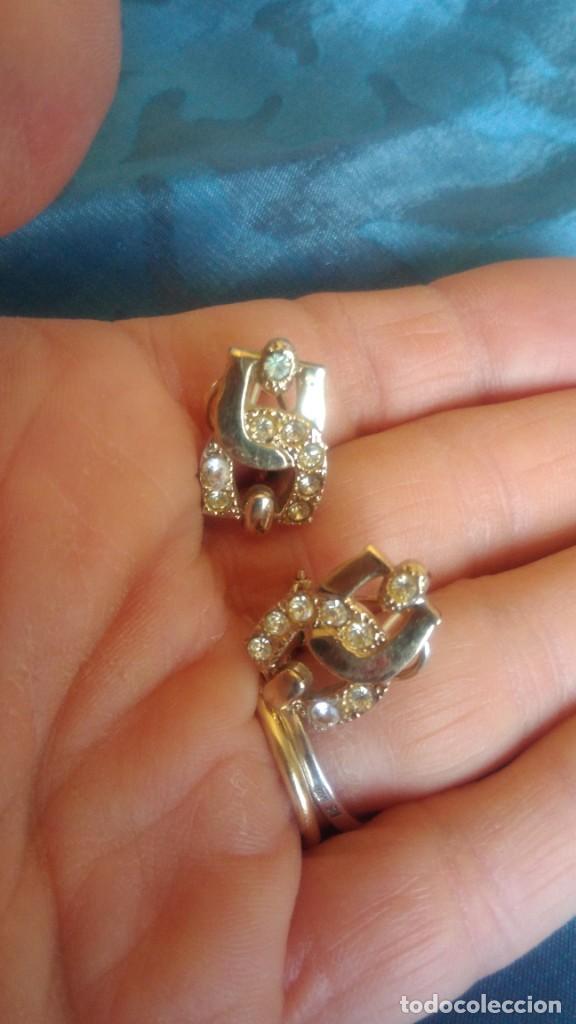 Joyeria: PENDIENTES DE PLATA CHAPADO EN ORO - Foto 8