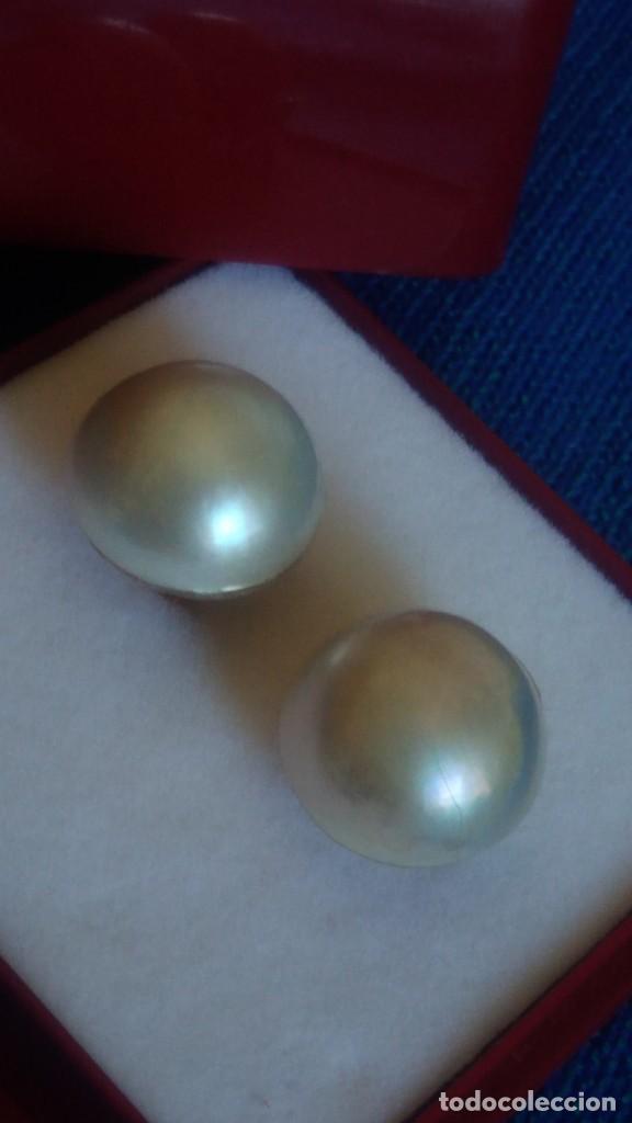 Joyeria: PENDIENTES DE ORO 18 KT Y PERLA JAPONESA - Foto 2