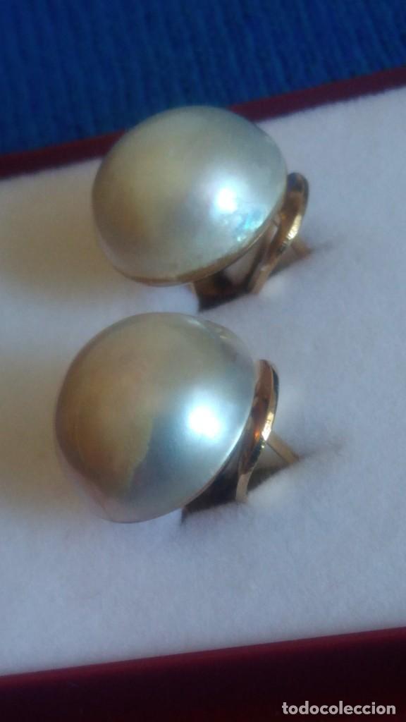 Joyeria: PENDIENTES DE ORO 18 KT Y PERLA JAPONESA - Foto 5