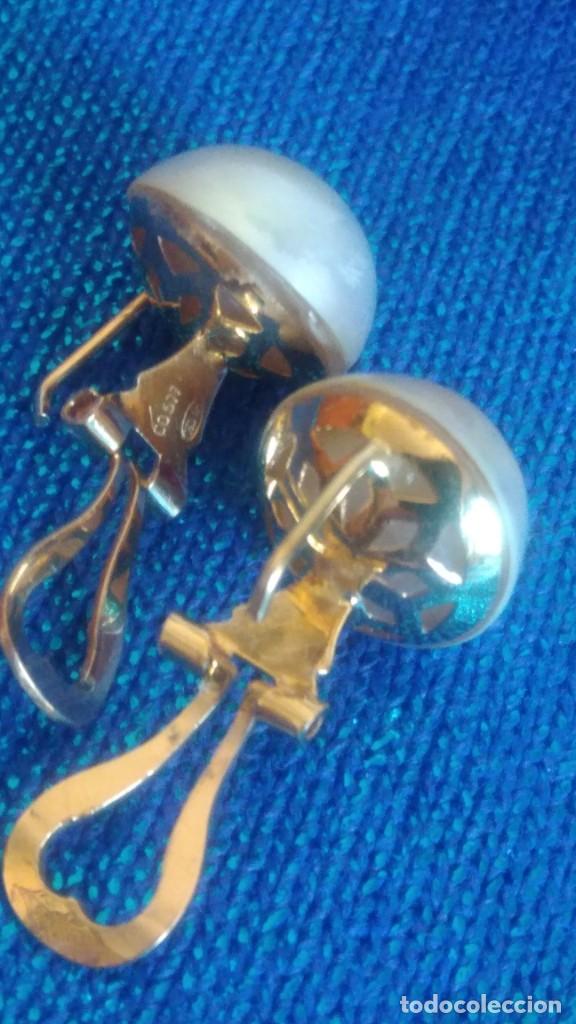 Joyeria: PENDIENTES DE ORO 18 KT Y PERLA JAPONESA - Foto 7