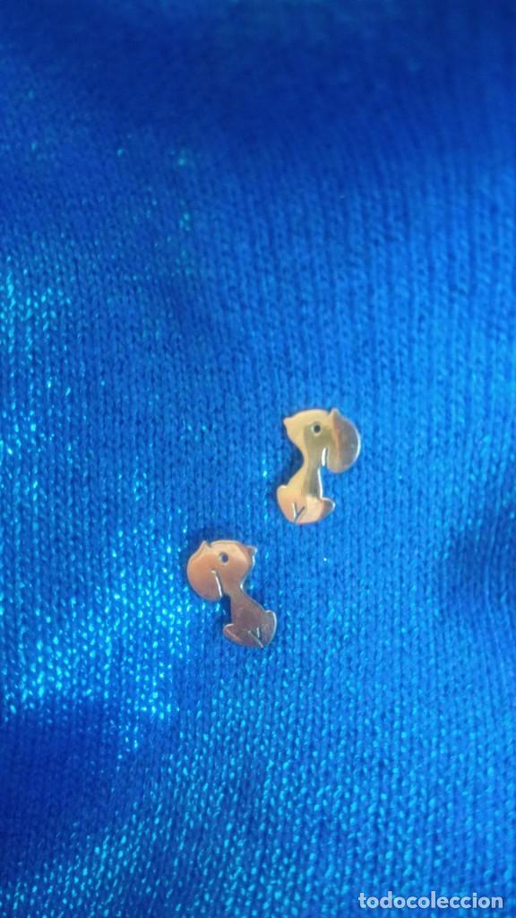 Joyeria: PENDIENTES DE ORO 18 KT DE &acute;SNOOPY&acute; - Foto 5