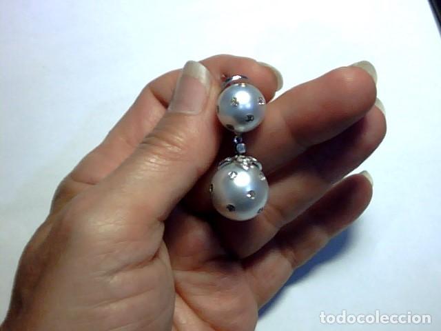 Joyeria: pendientes perlas Australianas y diamantes - Foto 2