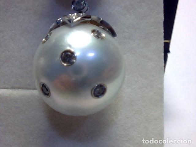 Joyeria: pendientes perlas Australianas y diamantes - Foto 7