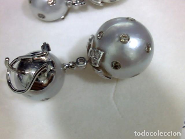 Joyeria: pendientes perlas Australianas y diamantes - Foto 11