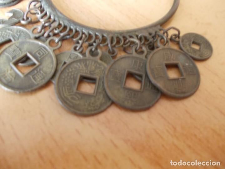 Joyeria: pendientes de aros con monedas - Foto 4