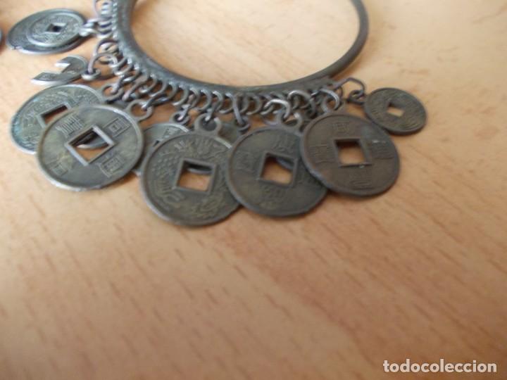 Joyeria: pendientes de aros con monedas - Foto 5