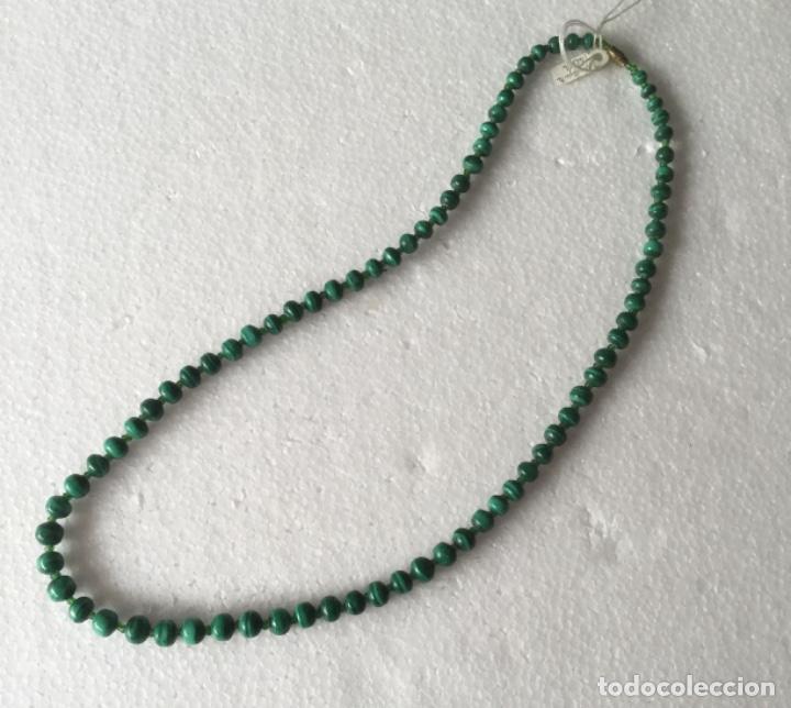 Joyeria: Collar Malaquita. NUEVO - Foto 1