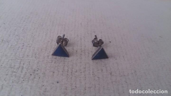 Joyeria: Pendientes lapisl&aacute;zuli y plata 925 - Foto 1