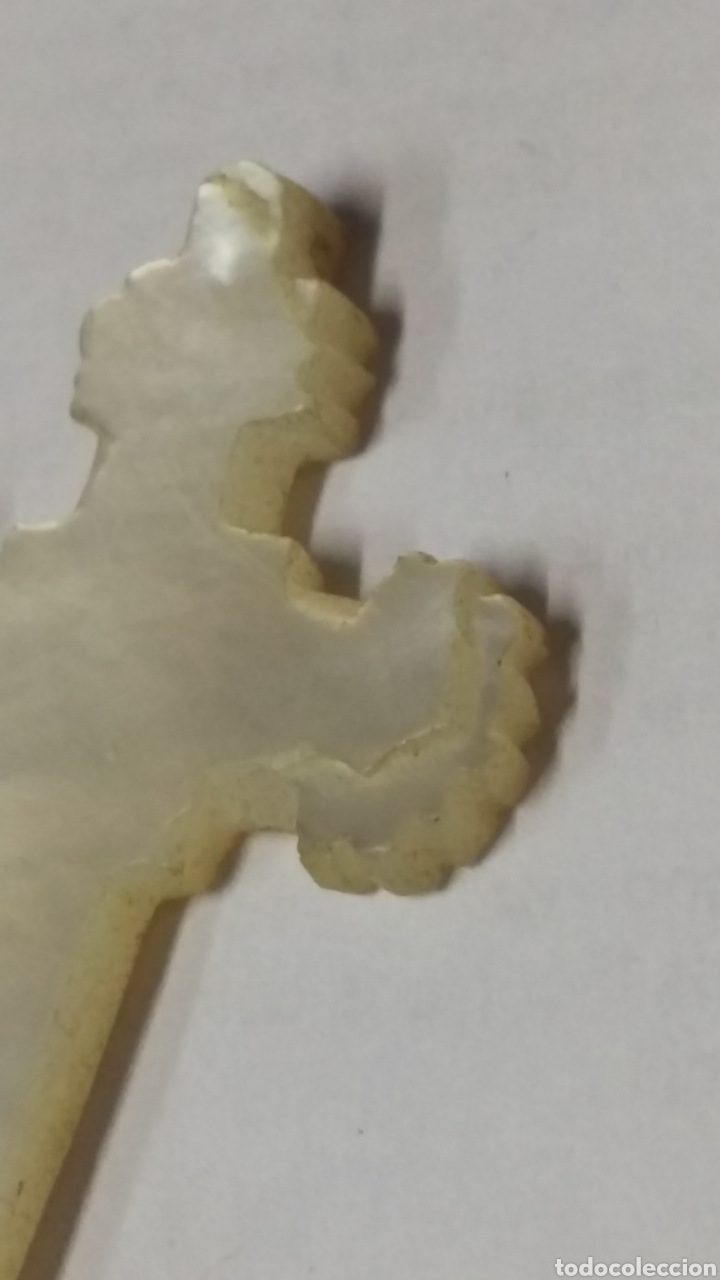 Joyeria: colgante cruz de nacar - Foto 4