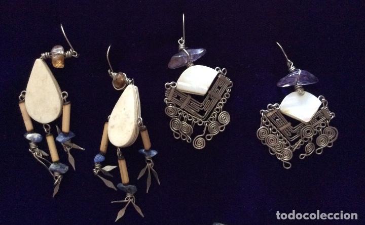 Joyeria: Conjunto de pendientes &eacute;tnicos vintage - Foto 1