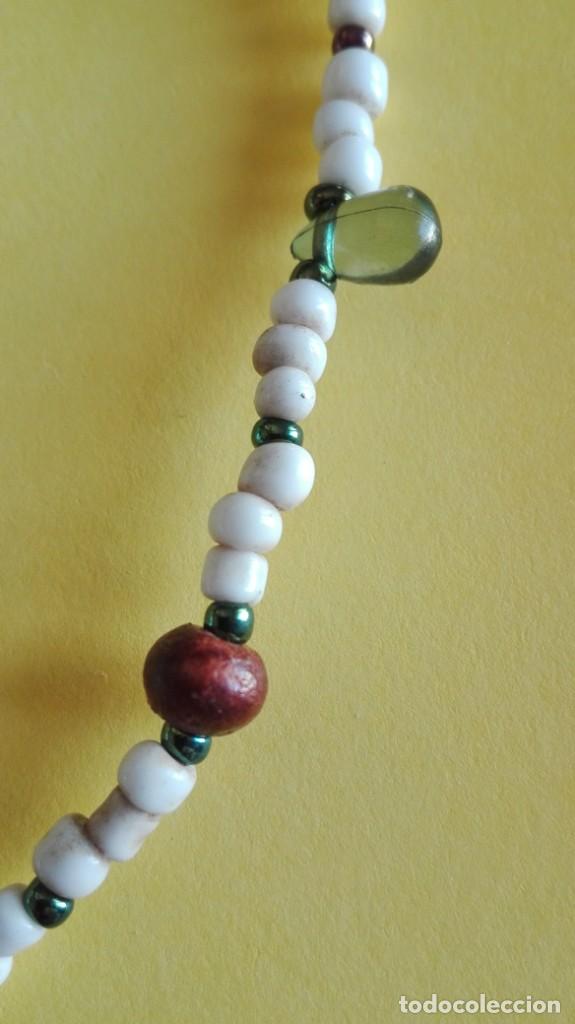 Joyeria: Collar de cuentas de cer&aacute;mica madera y pl&aacute;stico - Foto 2