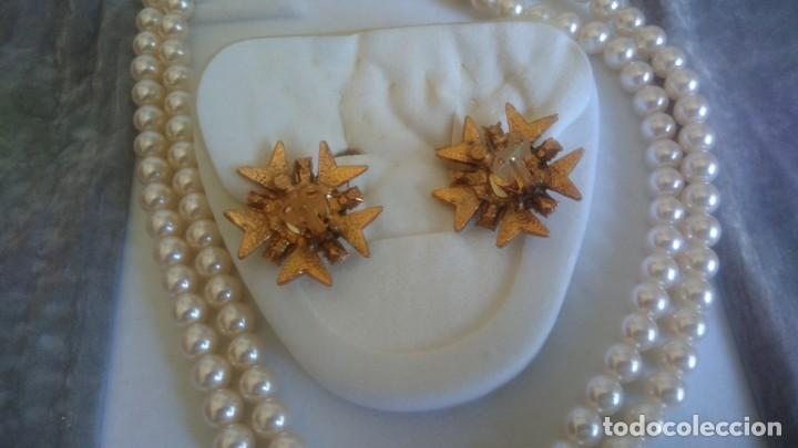 Joyeria: ADEREZO DE COLLAR Y PENDIENTES DE PERLAS - Foto 4