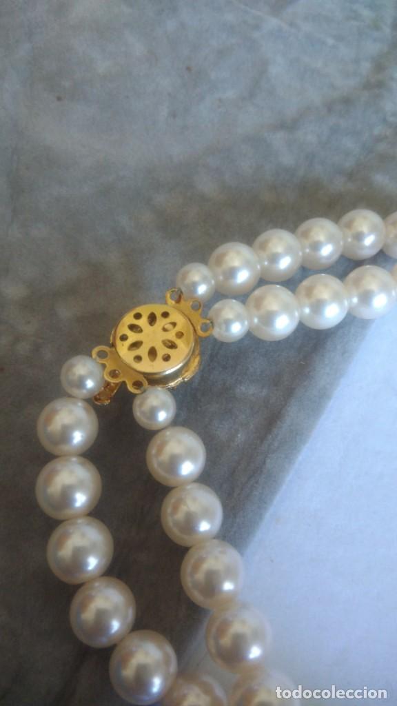 Joyeria: ADEREZO DE COLLAR Y PENDIENTES DE PERLAS - Foto 8