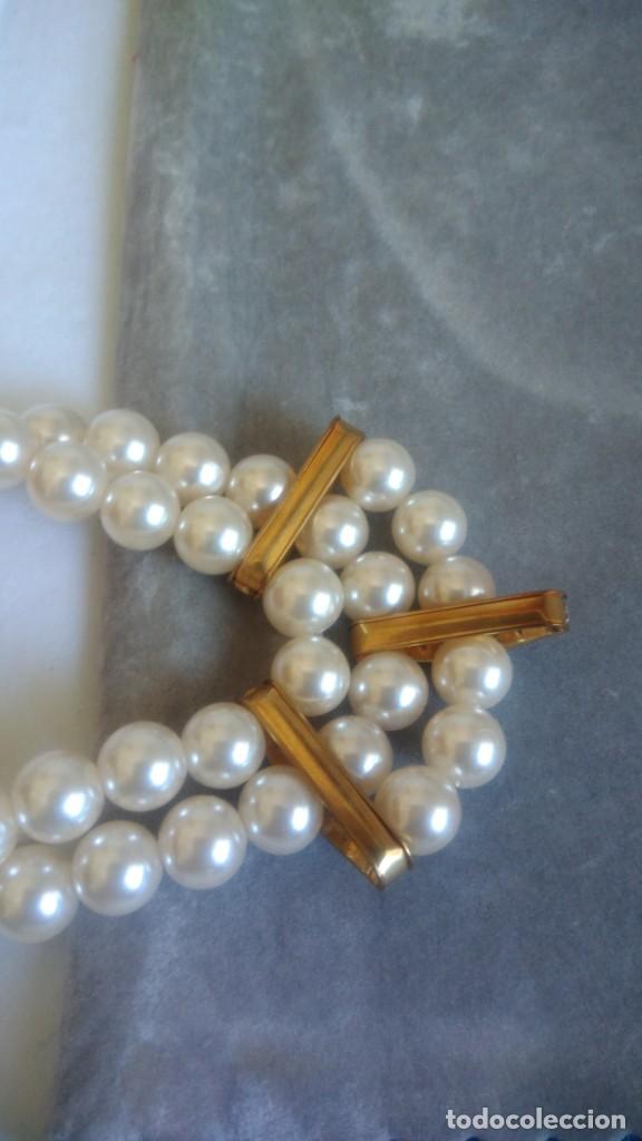 Joyeria: ADEREZO DE COLLAR Y PENDIENTES DE PERLAS - Foto 9
