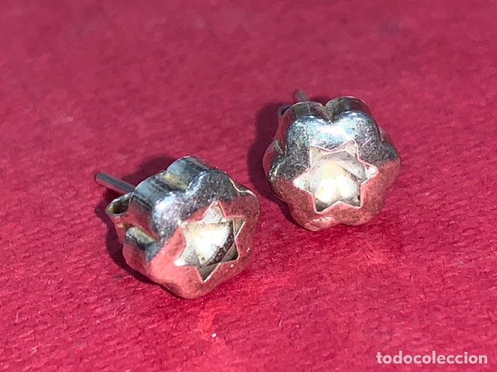 Joyeria: Pareja de pendientes en plata - Foto 3
