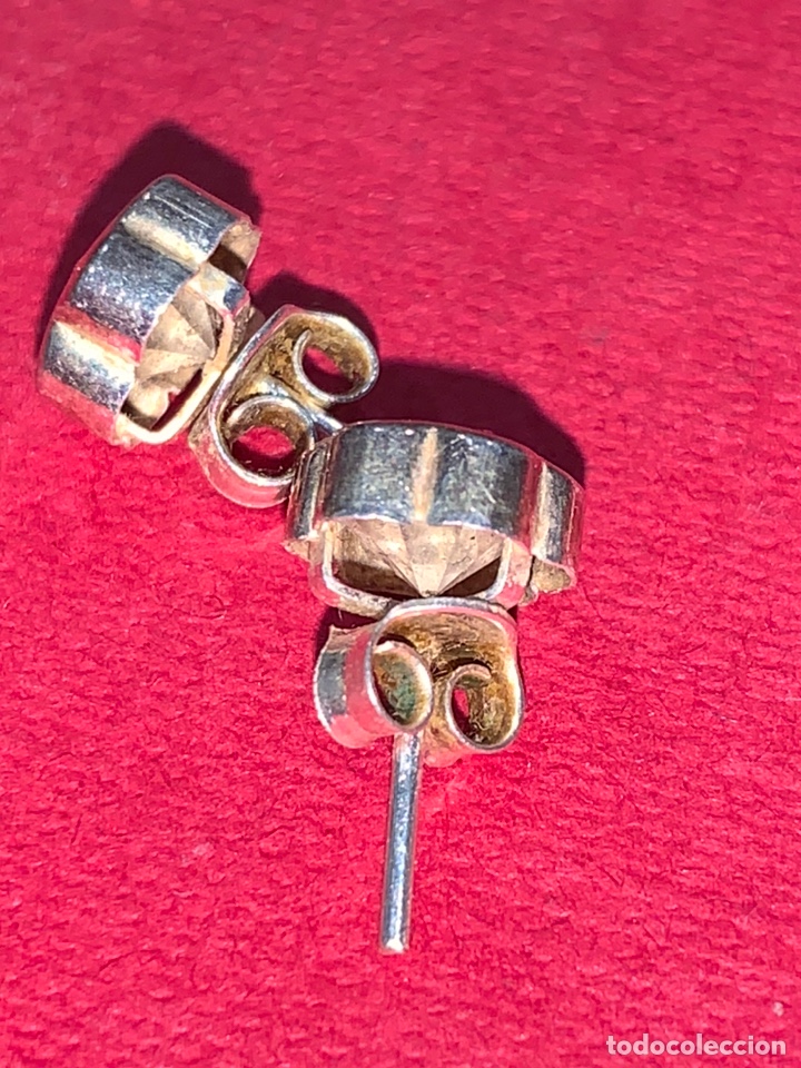 Joyeria: Pareja de pendientes en plata - Foto 6
