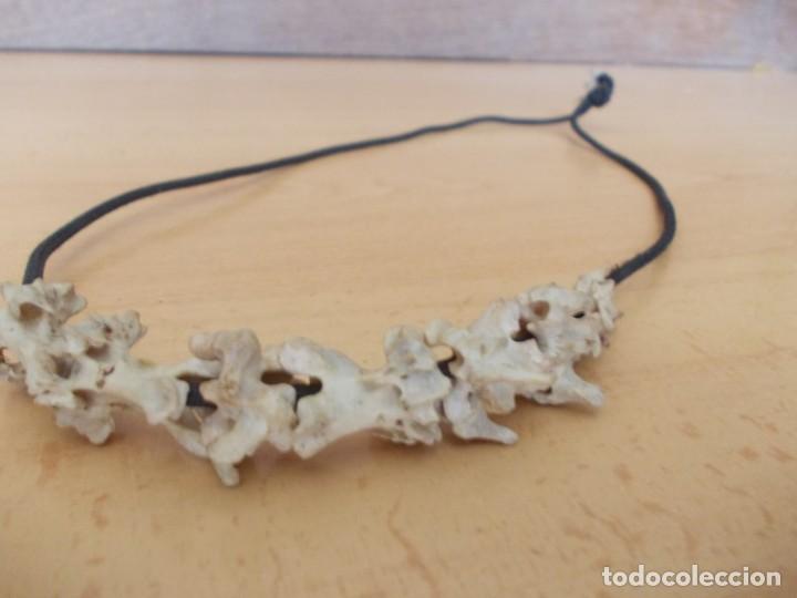 Joyeria: Collar con huesos vertebras - Foto 2