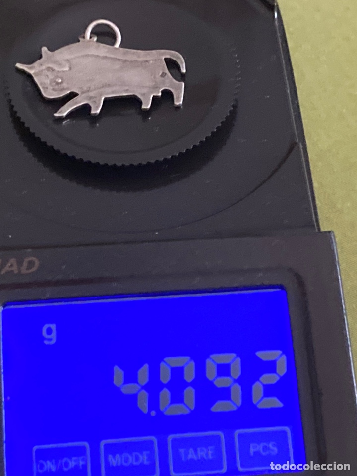 Joyeria: Colgante de plata en forma de toro - Foto 3