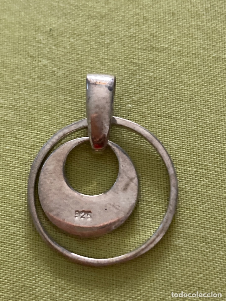 Joyeria: Colgante de plata y n&aacute;car/C42 - Foto 2