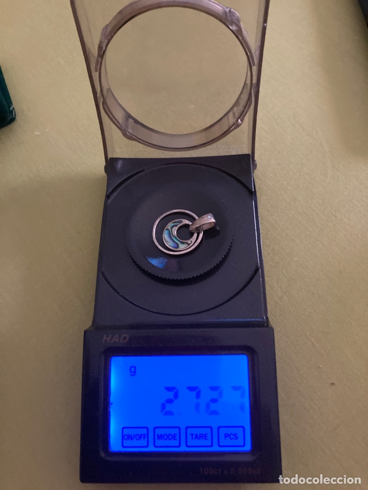 Joyeria: Colgante de plata y n&aacute;car/C42 - Foto 3