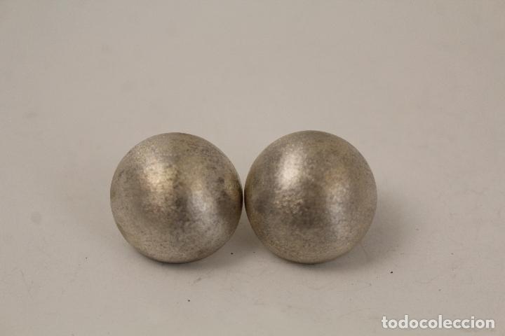 Joyeria: pendientes en plata de ley