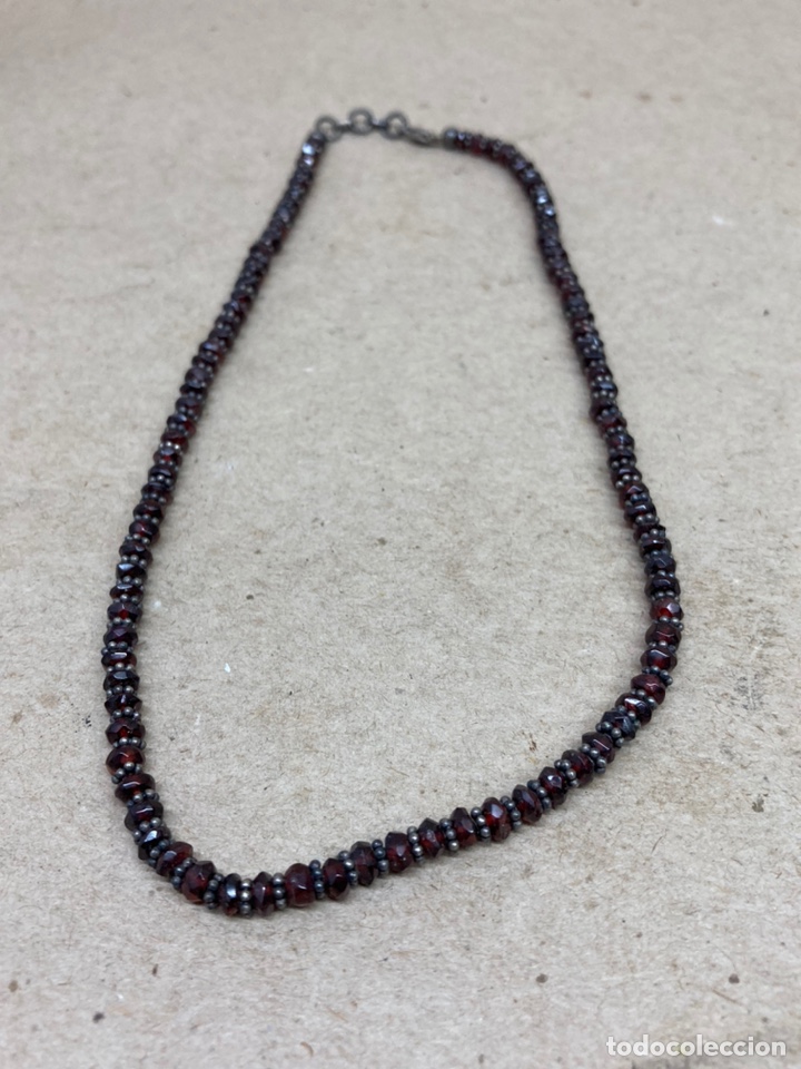 Joyeria: Collares de plata piedra granates naturales - Foto 1