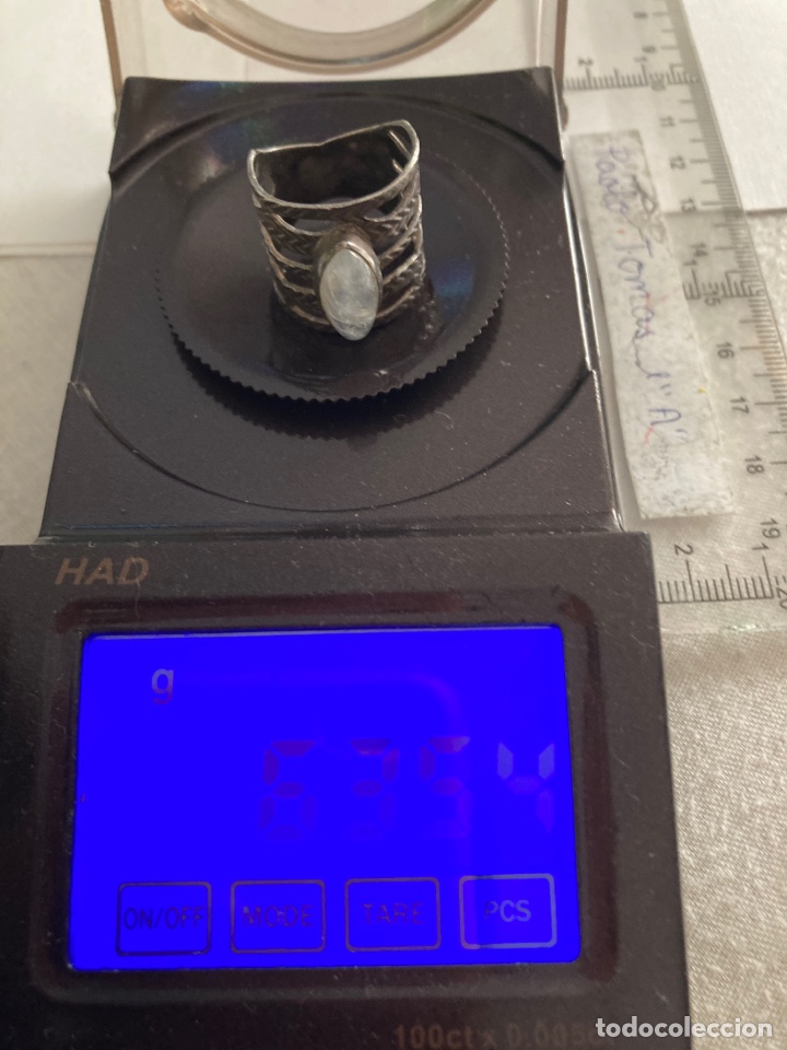 Joyeria: Sortija de plata y piedra Luna en el centro/sort14 - Foto 9