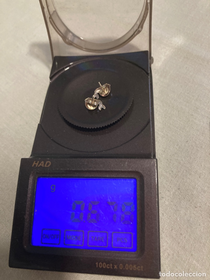 Joyeria: Pendientes de plata en forma de ballena - Foto 5