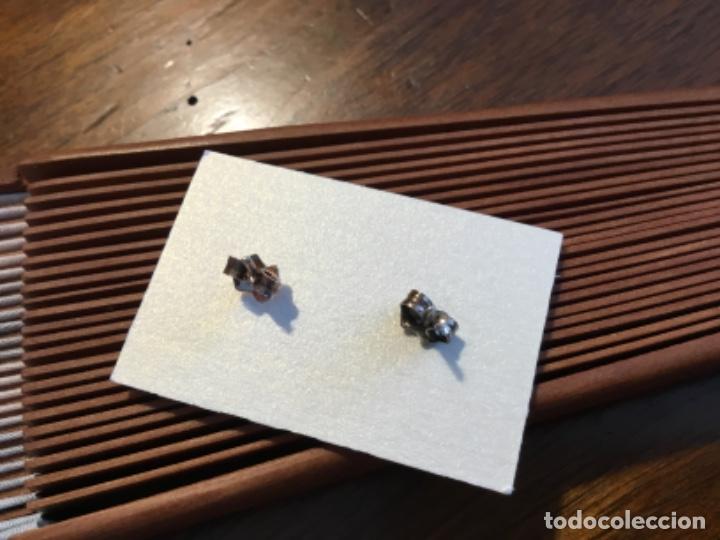 Joyeria: PENDIENTES DE PLATA . ESMALTE. VINTAGE - Foto 4
