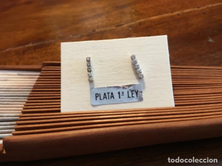 Joyeria: PENDIENTES DE PLATA DE LEY Y CRISTAL - Foto 2