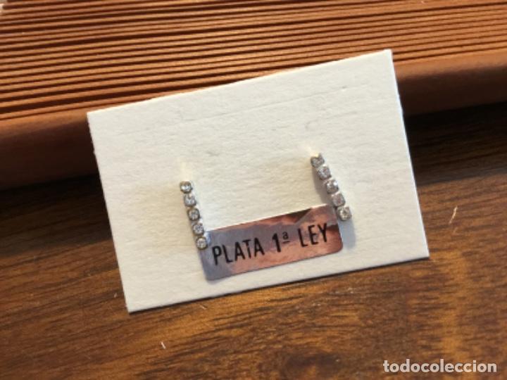 Joyeria: PENDIENTES DE PLATA DE LEY Y CRISTAL - Foto 3