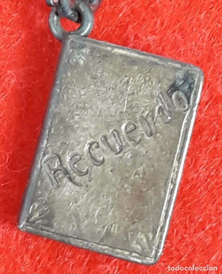 Joyeria: COLLAR CUENTAS DE MUJER CON LIBRITO DE PLATA A&Ntilde;OS 20 - Foto 2
