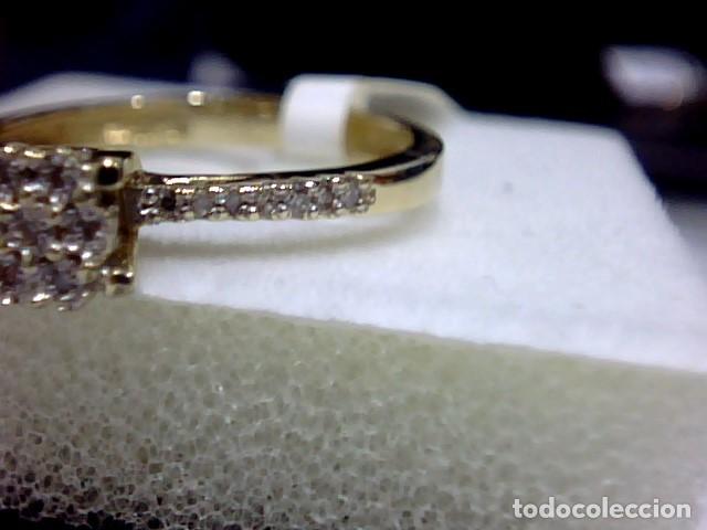 Joyeria: anillo oro 18 kts y diamantes - Foto 2