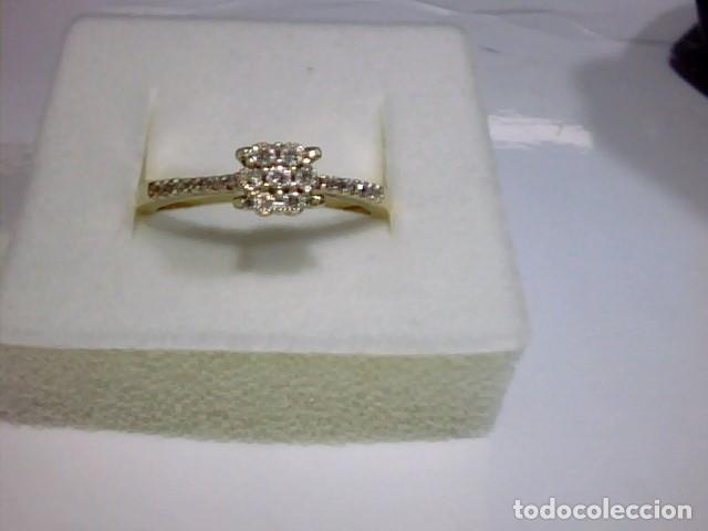 Joyeria: anillo oro 18 kts y diamantes - Foto 5