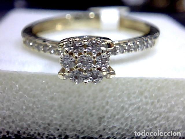 Joyeria: anillo oro 18 kts y diamantes - Foto 9