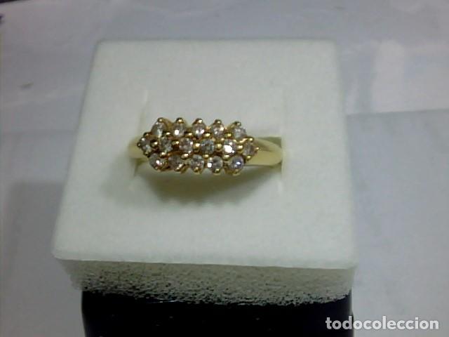 Joyeria: anillo oro 18 kts y diamantes - Foto 1