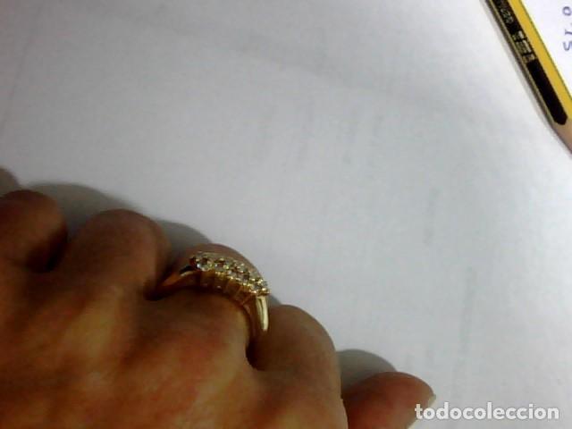 Joyeria: anillo oro 18 kts y diamantes - Foto 3