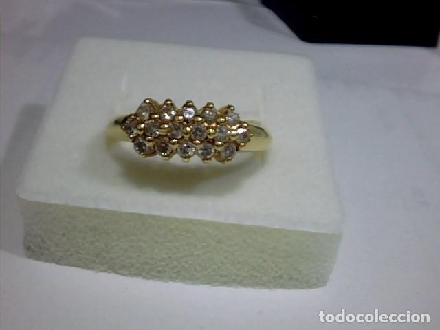 Joyeria: anillo oro 18 kts y diamantes - Foto 5