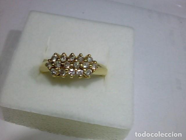 Joyeria: anillo oro 18 kts y diamantes - Foto 6